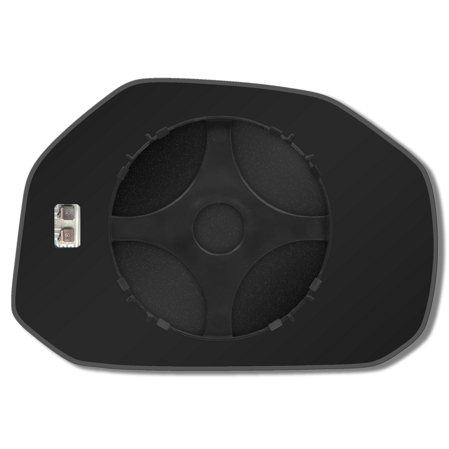 AGCP Spiegelglas Beheizt für Fiat Strada 2007 - 2013