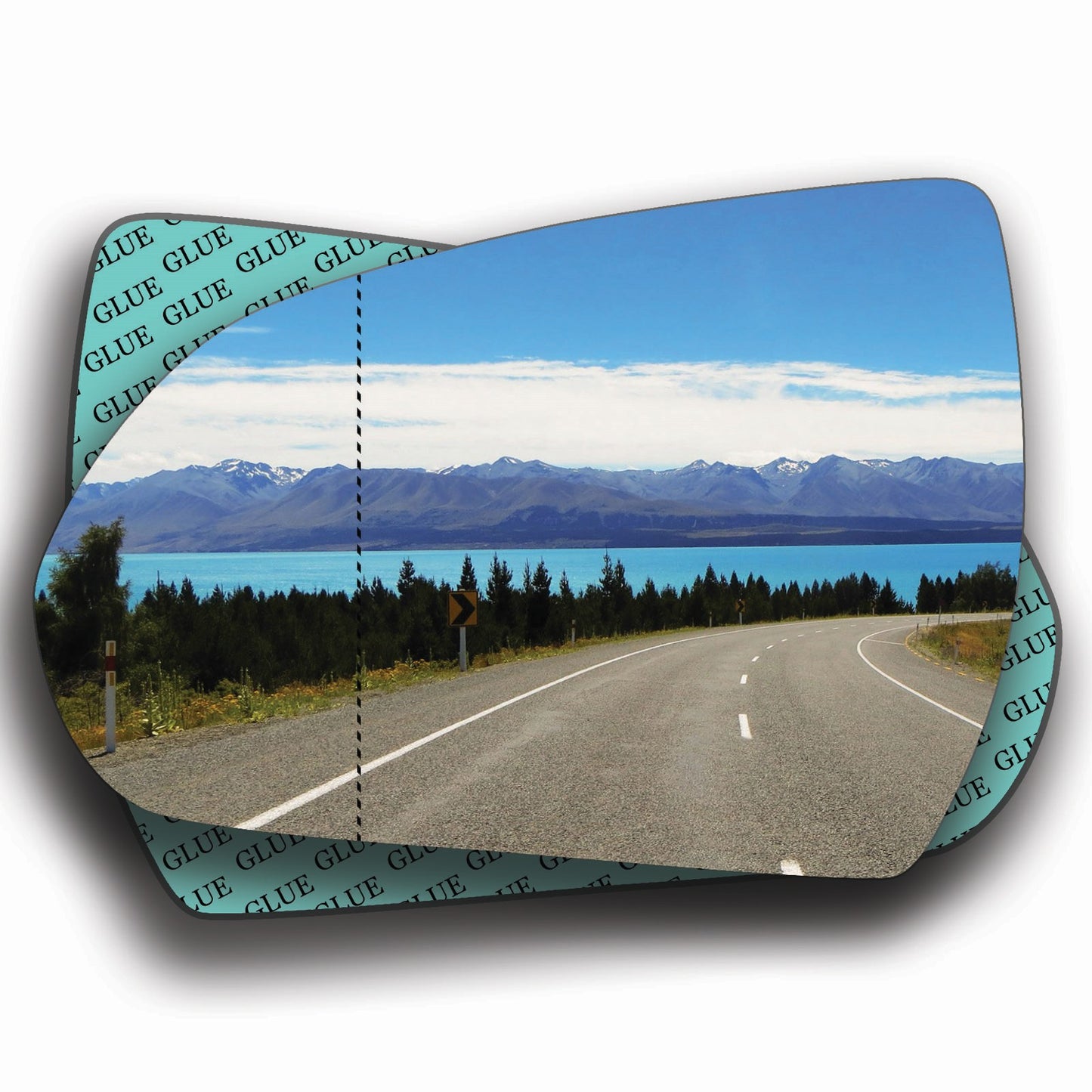 AGCP Spiegelglas für Hyundai Solaris 2017 - 2023