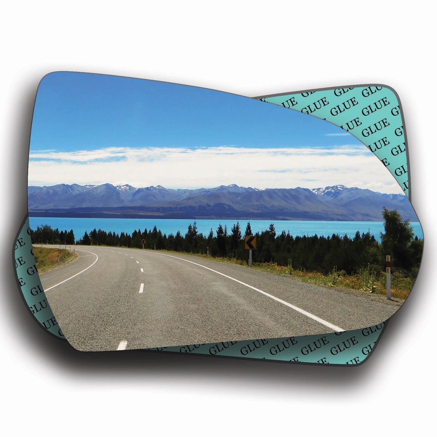 AGCP Spiegelglas für Hyundai Solaris 2017 - 2023