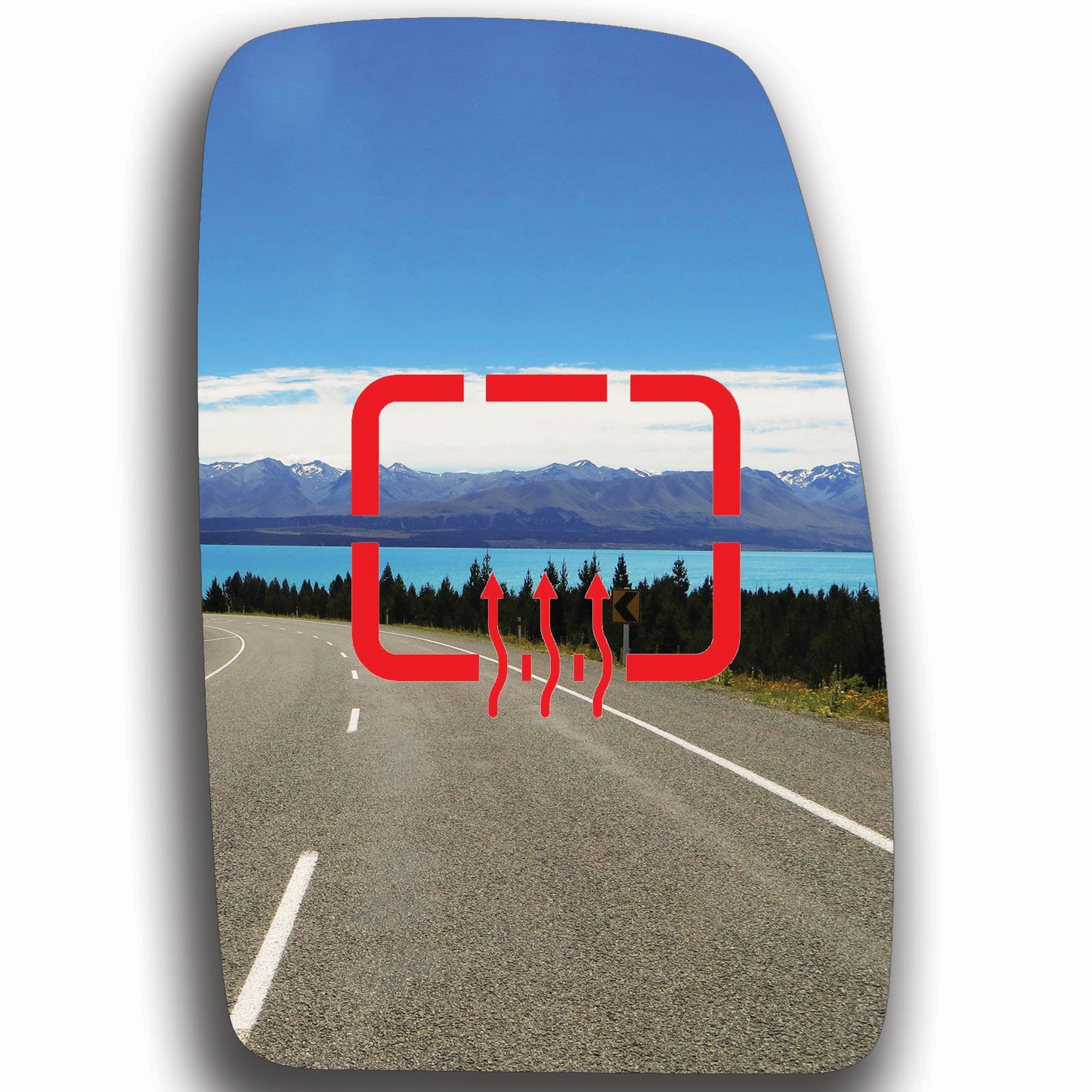 AGCP Spiegelglas Beheizt für Renault Master 2004 - 2010