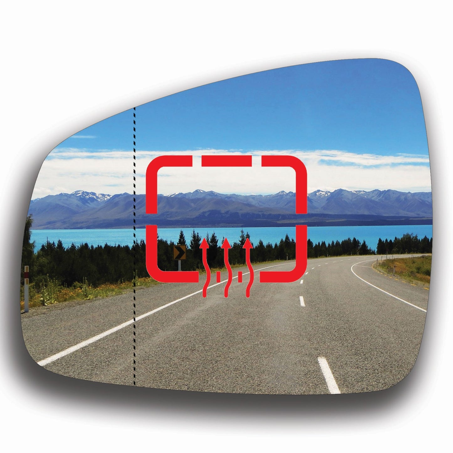 AGCP Spiegelglas Beheizt für Lada XRAY 2016 - 2022