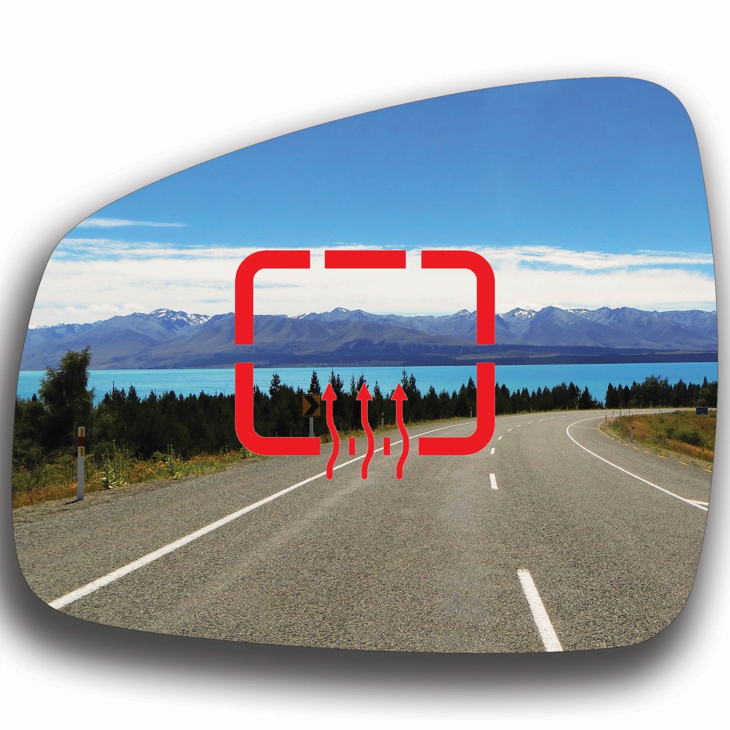 AGCP Spiegelglas Beheizt für Lada XRAY 2016 - 2022