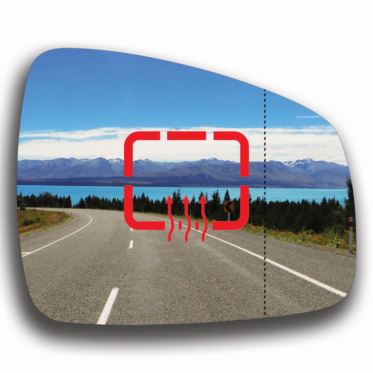 AGCP Spiegelglas Beheizt für Lada XRAY 2016 - 2022