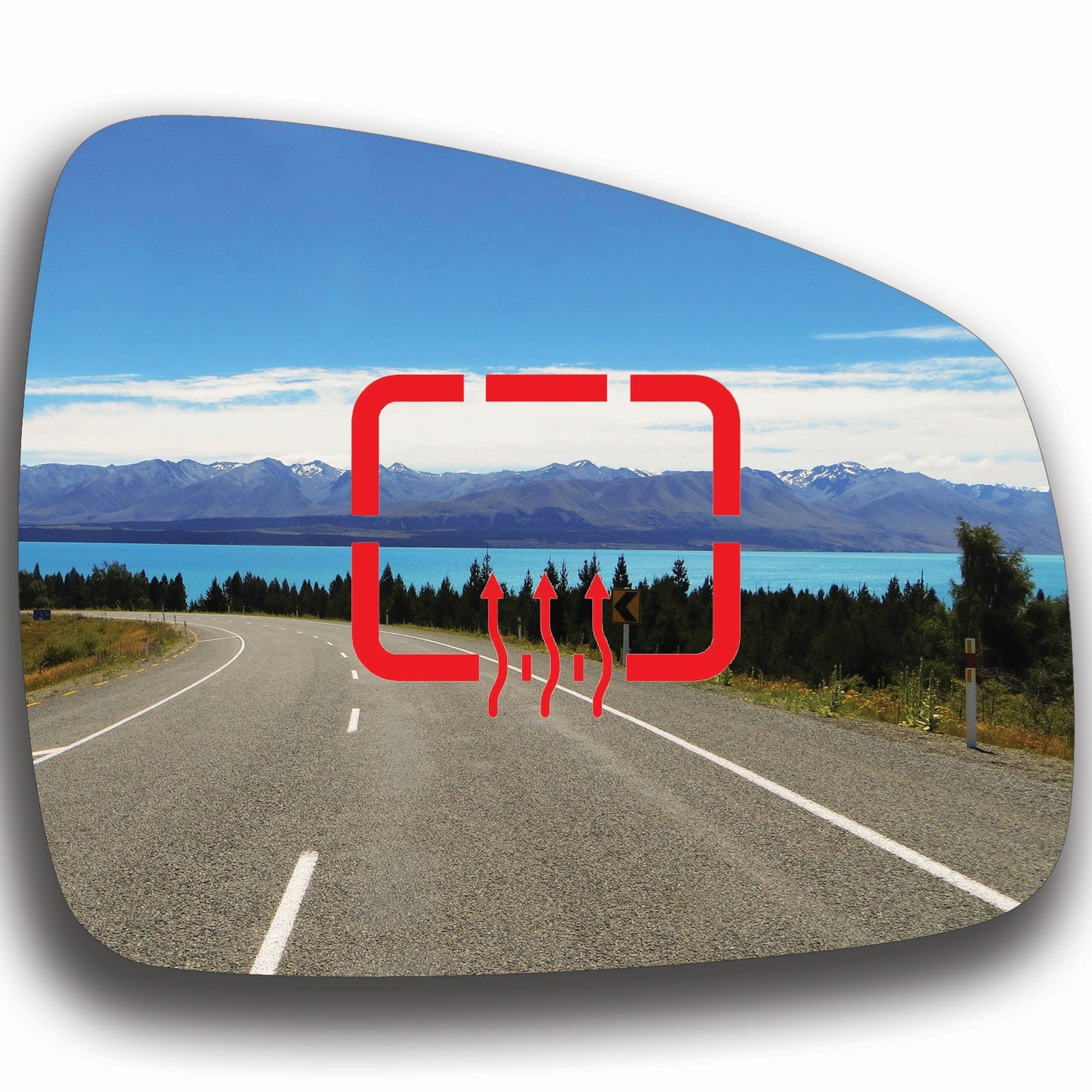 AGCP Spiegelglas Beheizt für Lada XRAY 2016 - 2022