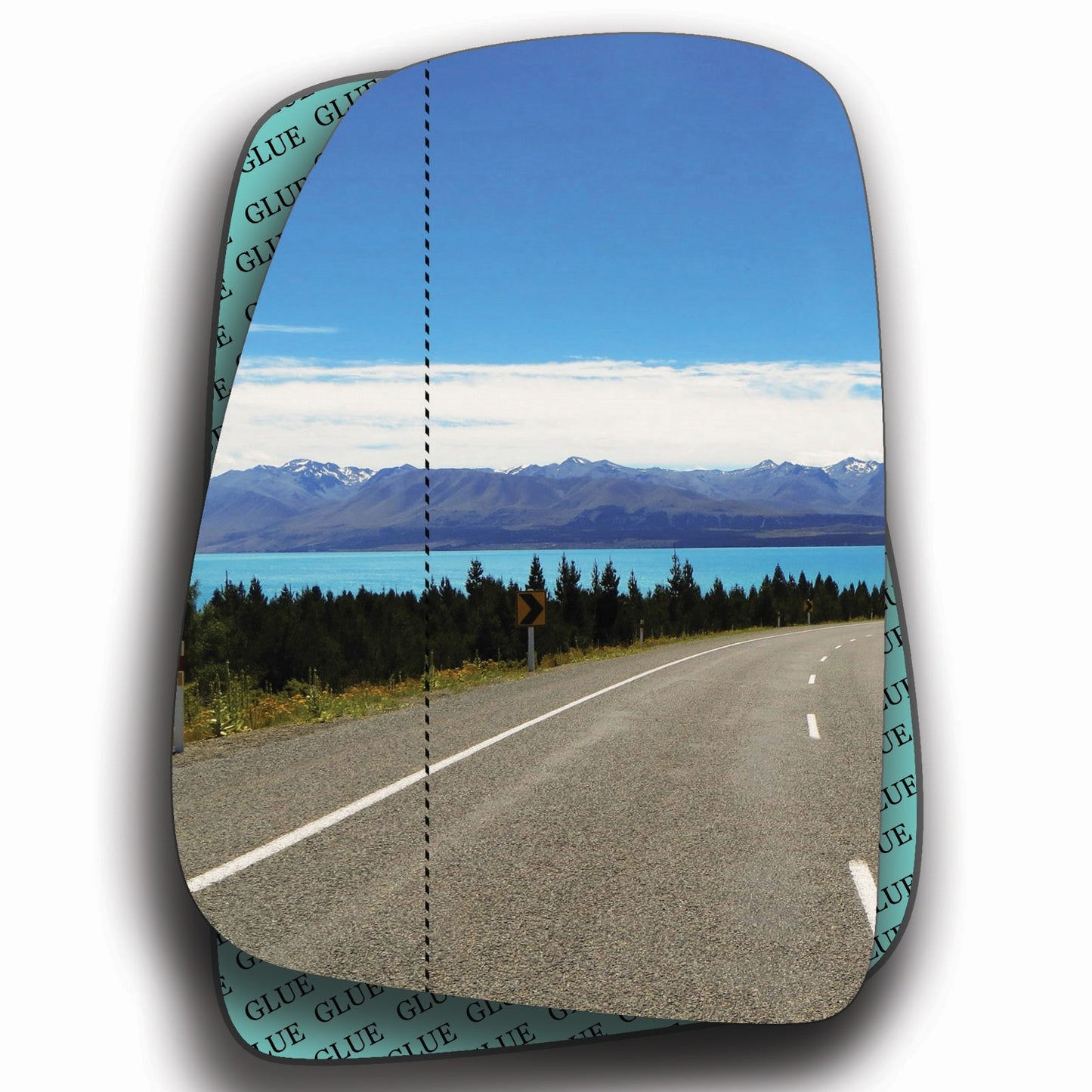 AGCP Spiegelglas für Ford Transit 1986 - 2000