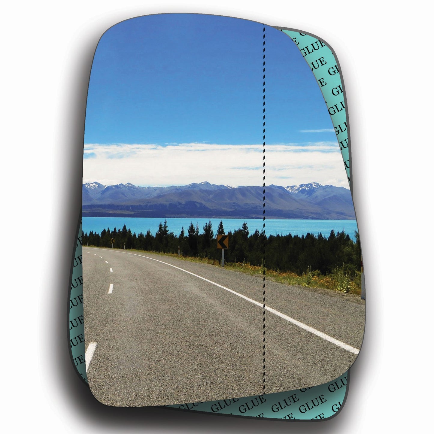 AGCP Spiegelglas für Ford Transit 1986 - 2000
