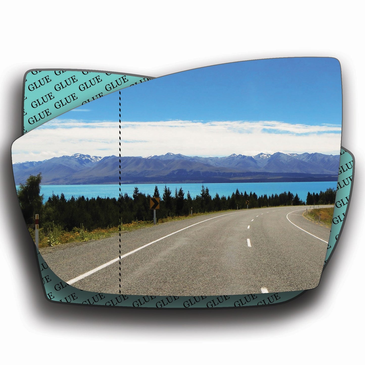 AGCP Spiegelglas für Ford Galaxy 2006 - 2015
