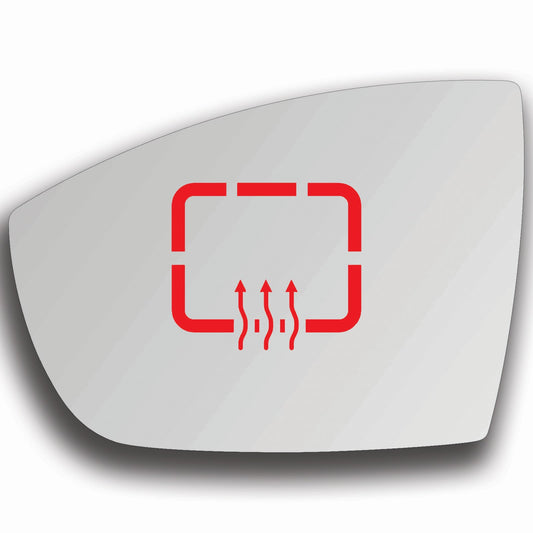 AGCP Spiegelglas Beheizt für Ford S-Max 2006 - 2014