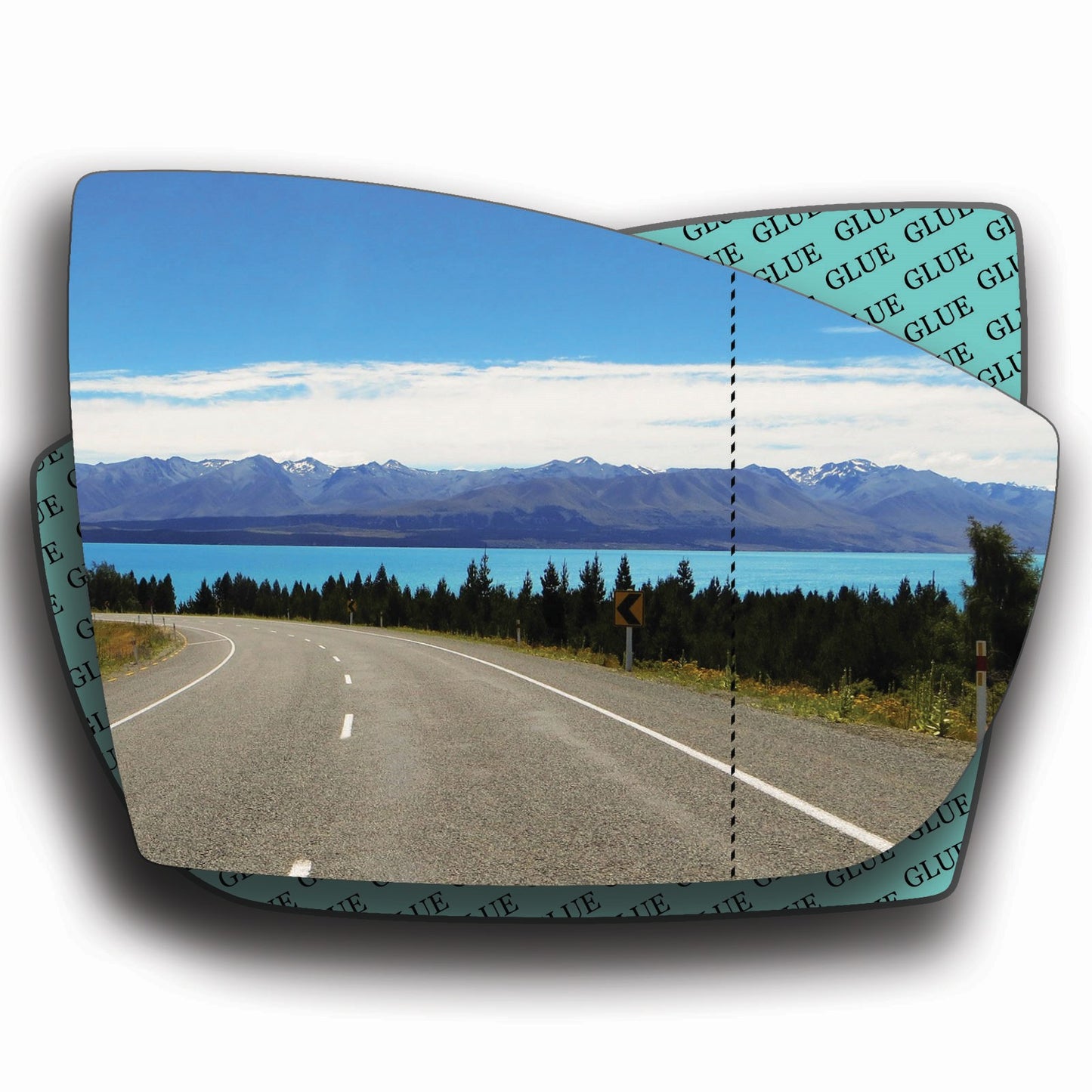 AGCP Spiegelglas für Ford Galaxy 2006 - 2015