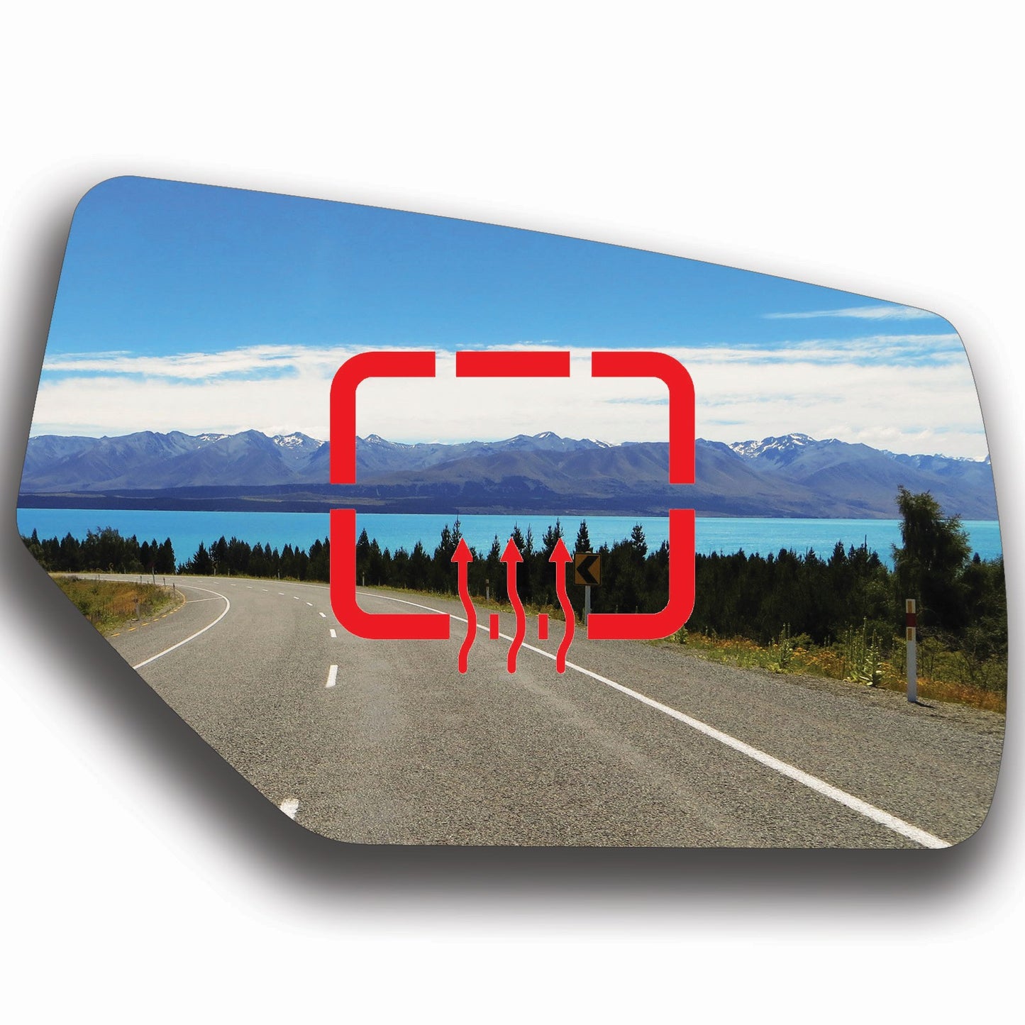 AGCP Spiegelglas Beheizt für GMC Yukon 2014 - 2020