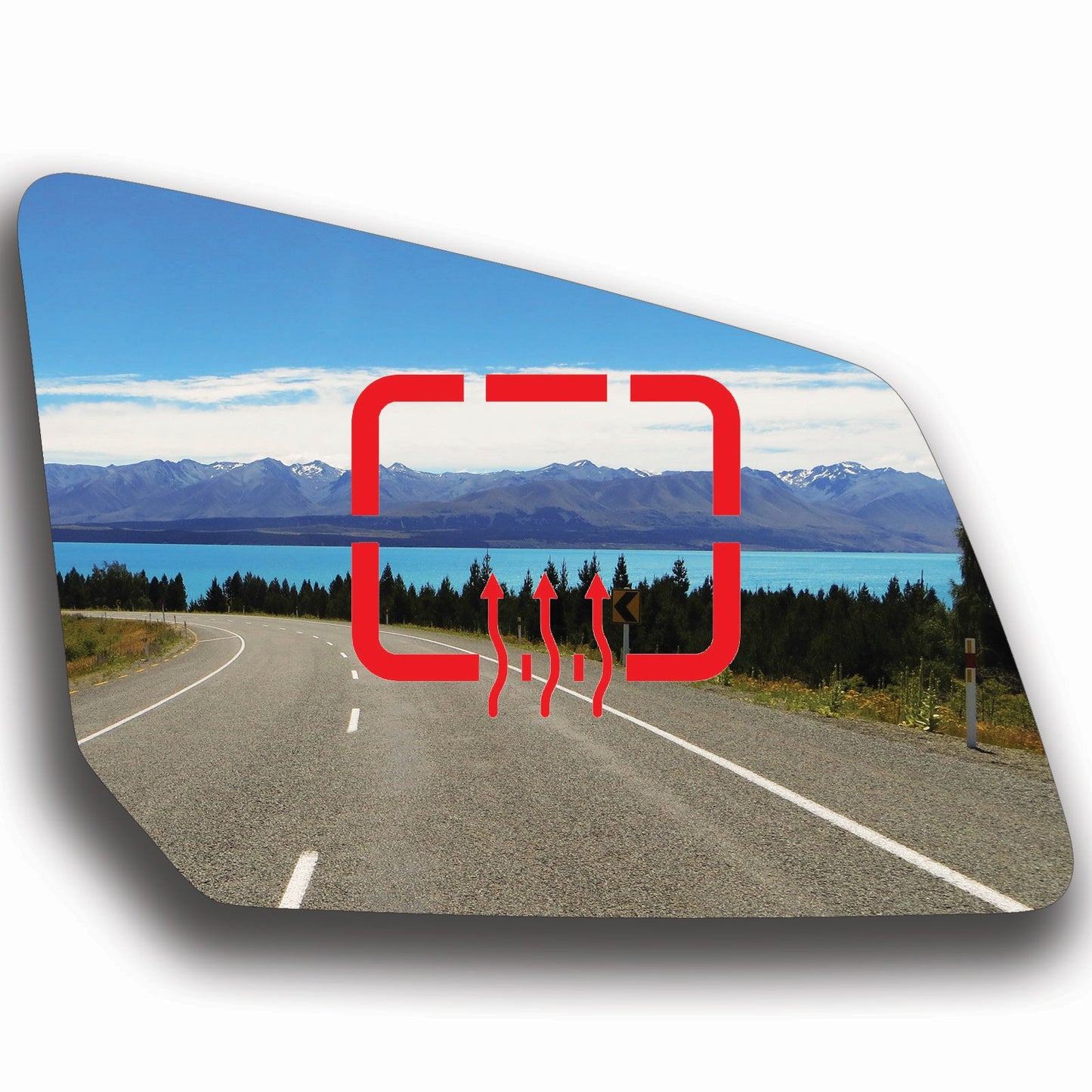 AGCP Spiegelglas Beheizt für GMC Acadia 2006 - 2016