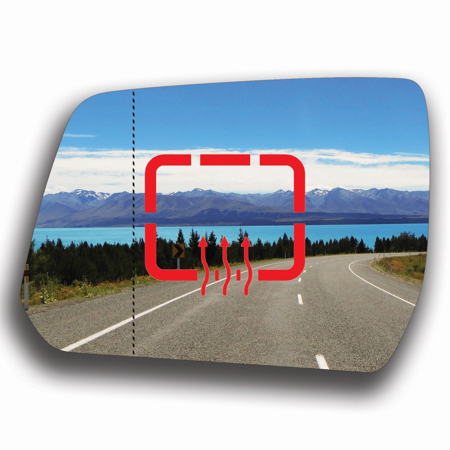 AGCP Spiegelglas Beheizt für GMC Acadia 2016 - 2023
