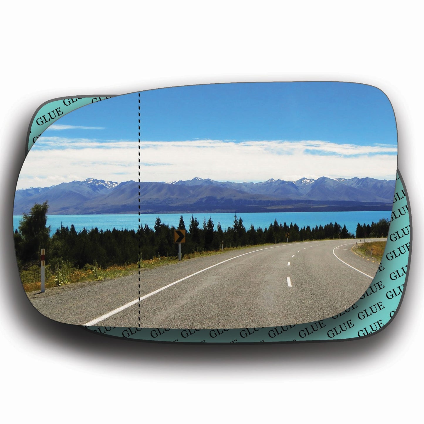 AGCP Spiegelglas für Opel Sintra 1996 - 1999