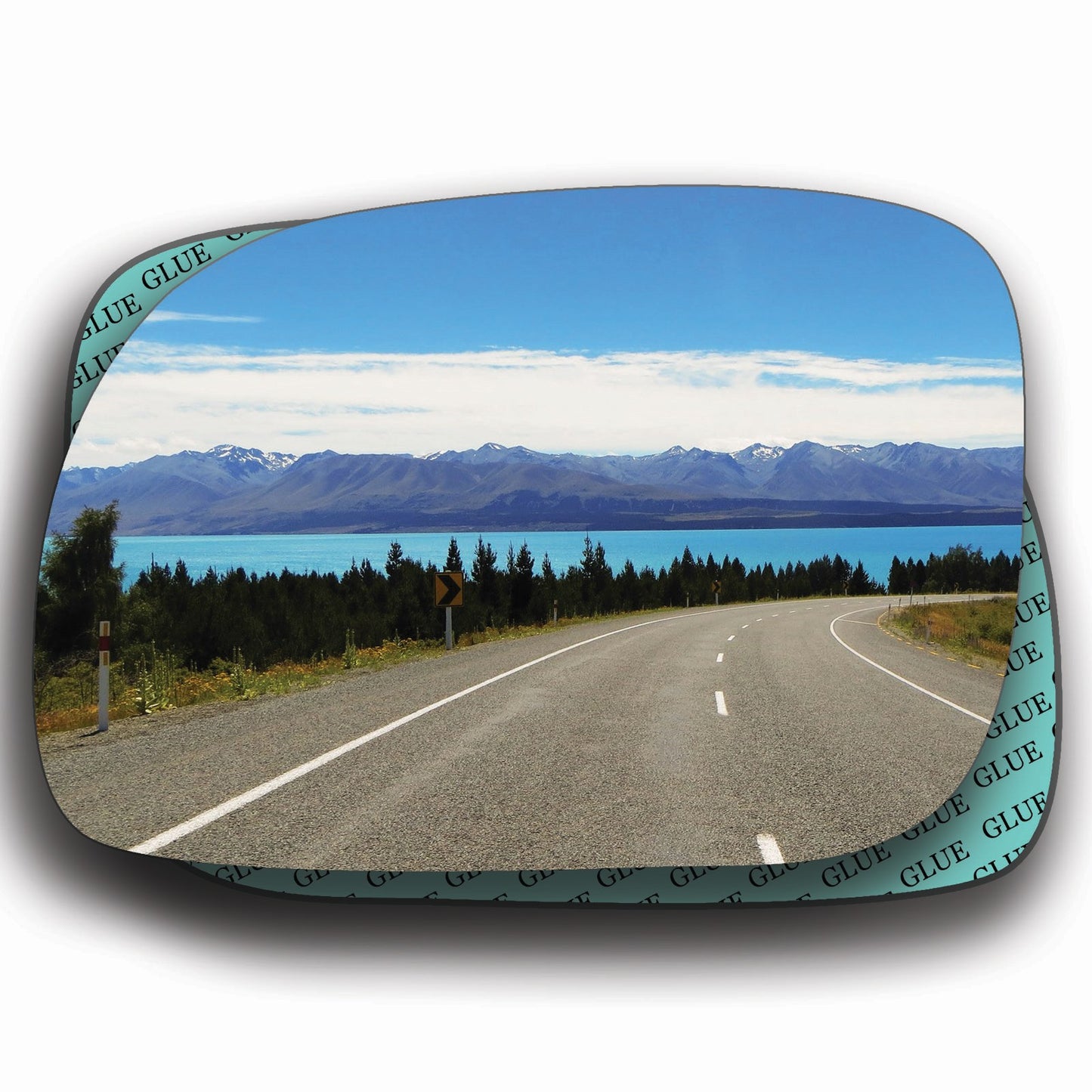 AGCP Spiegelglas für Dodge Caravan 1996 - 2007
