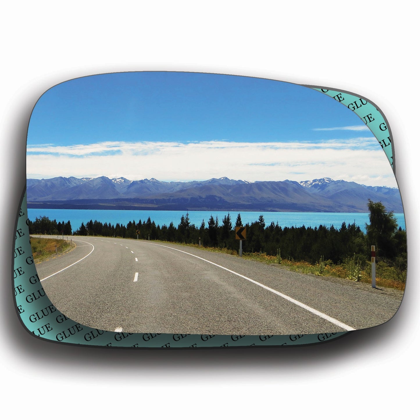 AGCP Spiegelglas für Dodge Caravan 1996 - 2007