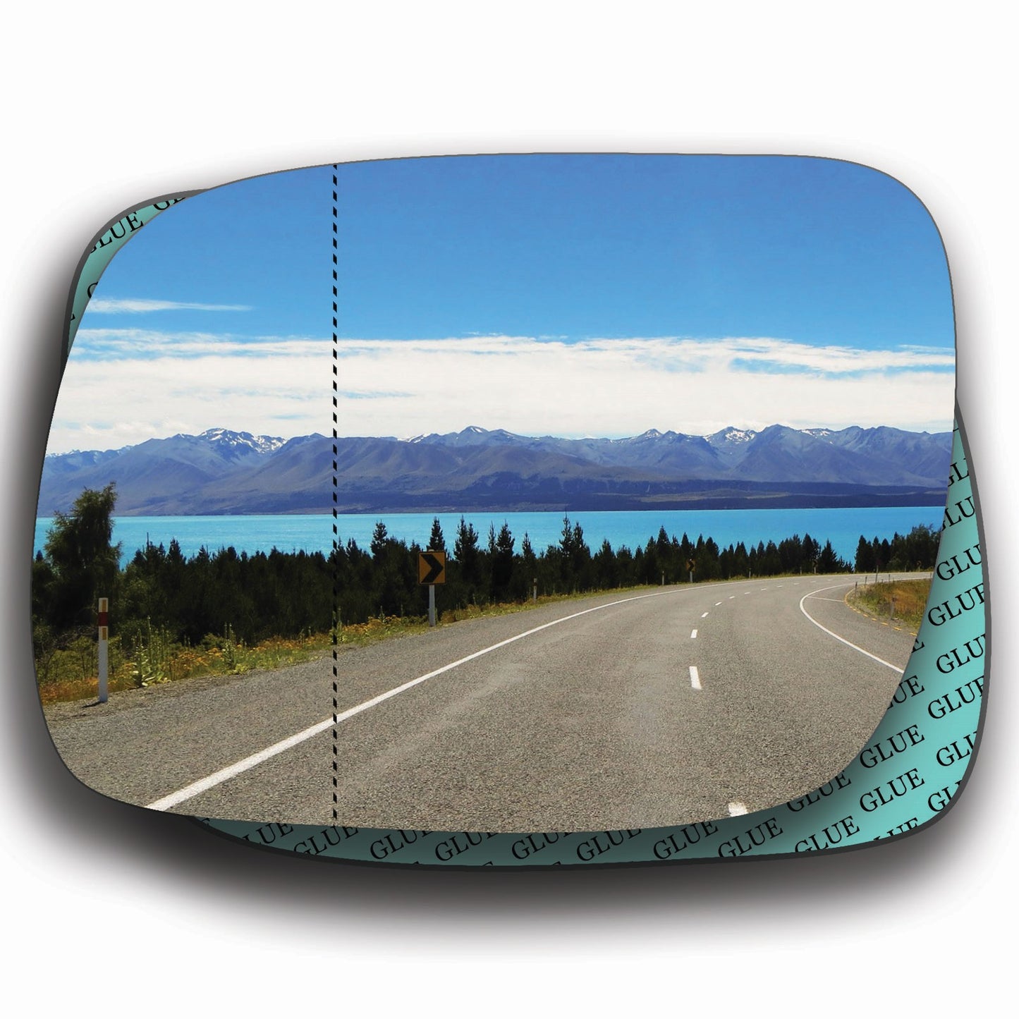AGCP Spiegelglas für Volkswagen Touareg 2002 - 2007