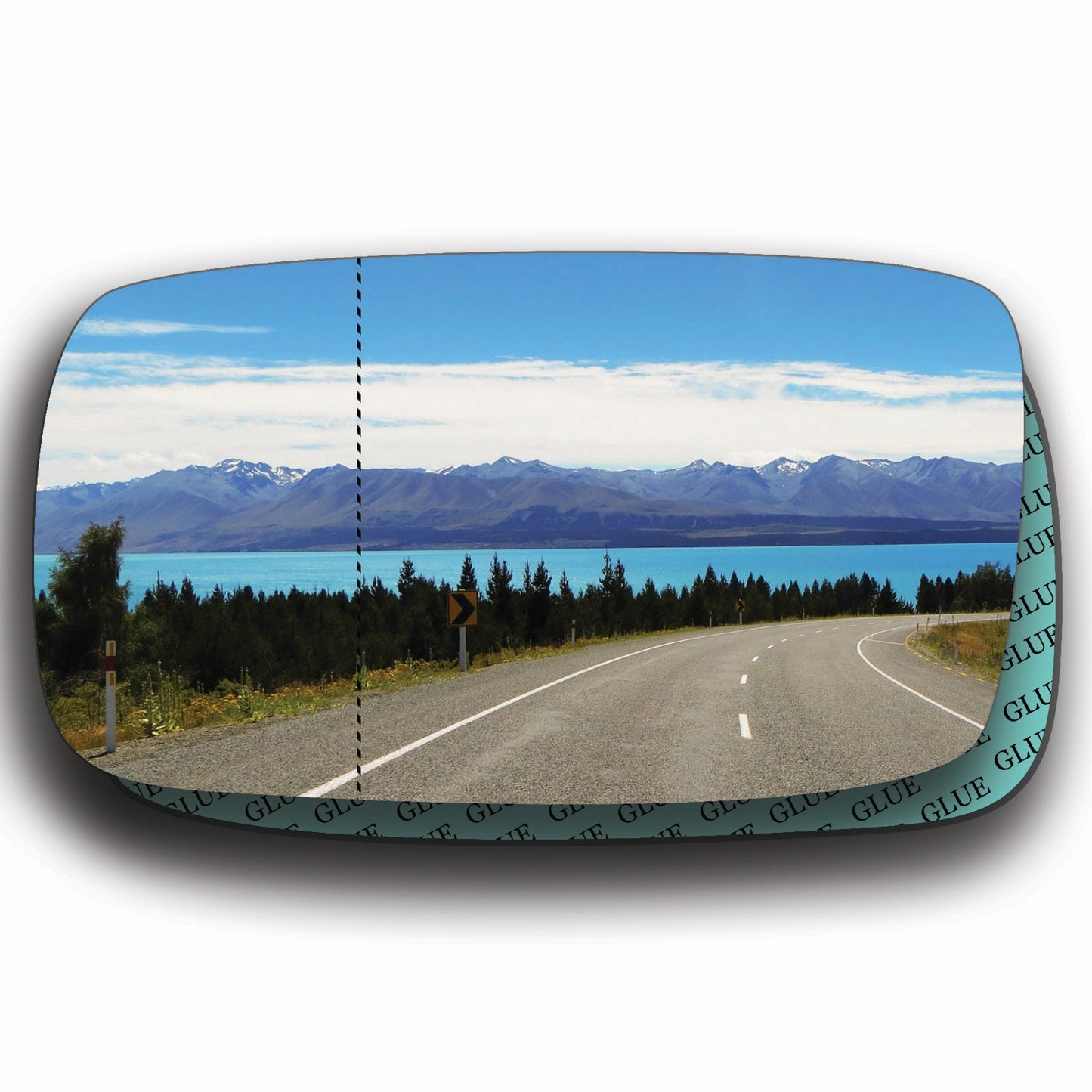 AGCP Spiegelglas für Volvo S90 1990 - 1995