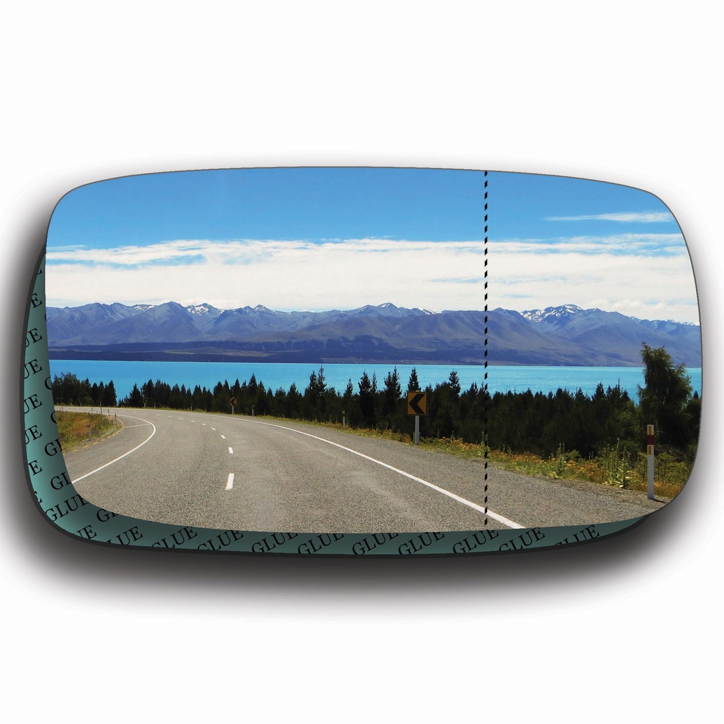 AGCP Spiegelglas für Volvo S90 1990 - 1995