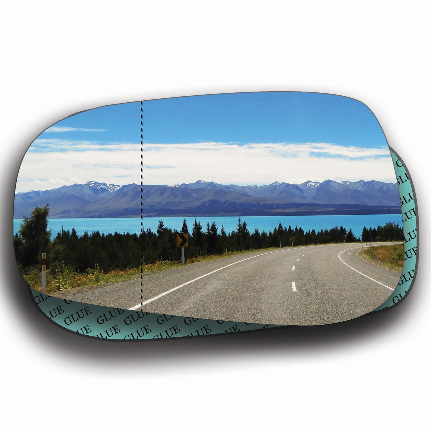 AGCP Spiegelglas für Volvo S80 2003 - 2006