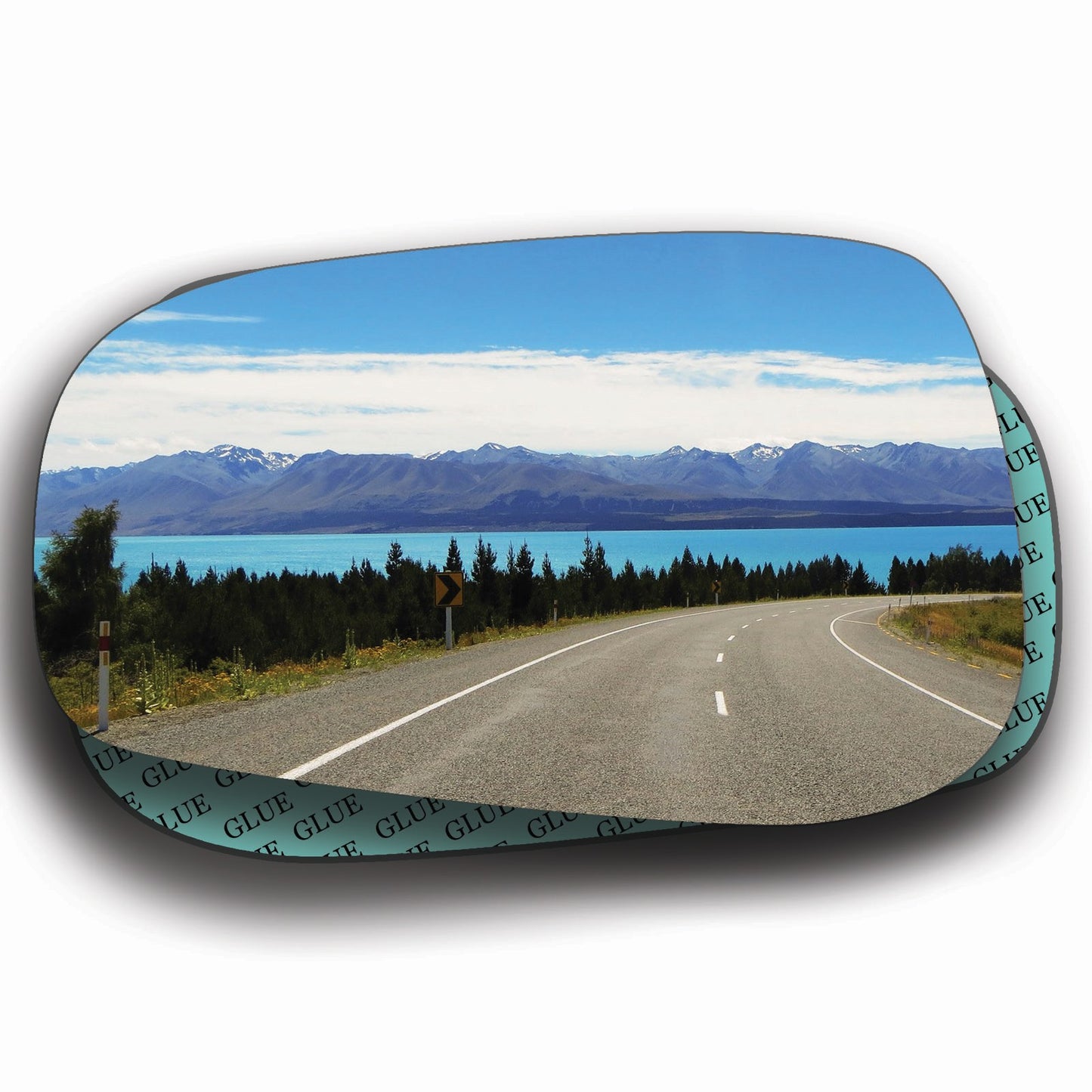 AGCP Spiegelglas für Volvo S80 2003 - 2006