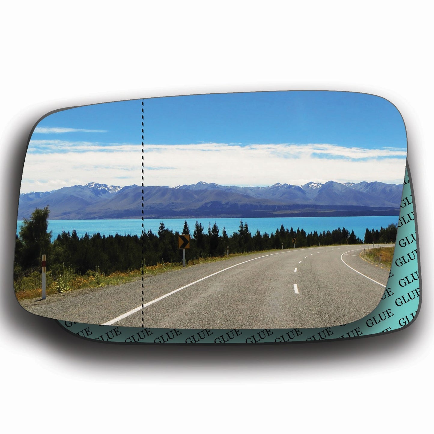 AGCP Spiegelglas für Volvo C70 1 1997 - 2005