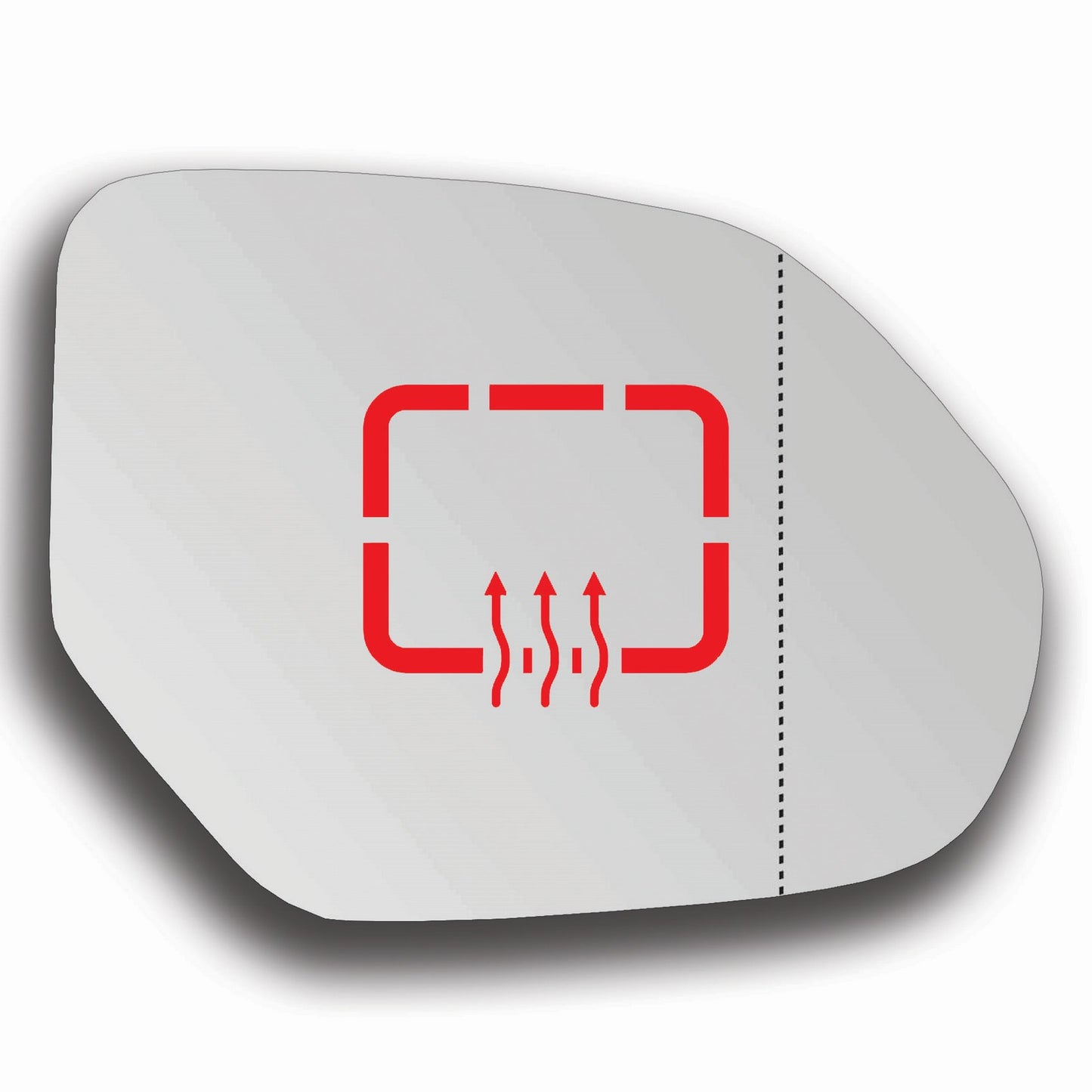 AGCP Spiegelglas Beheizt für Volkswagen Atlas Cross Sport 2020 - 2025