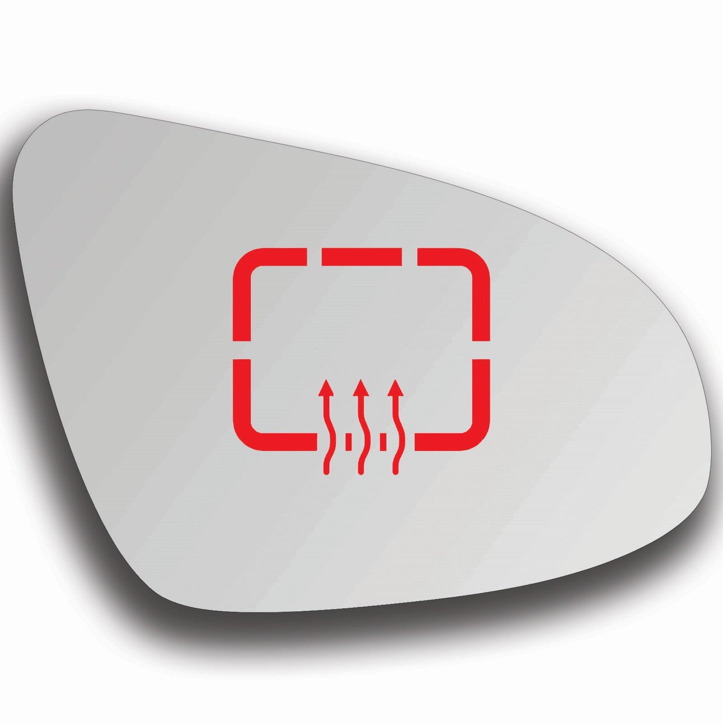 AGCP Spiegelglas Beheizt für Toyota Yaris 2011 - 2019