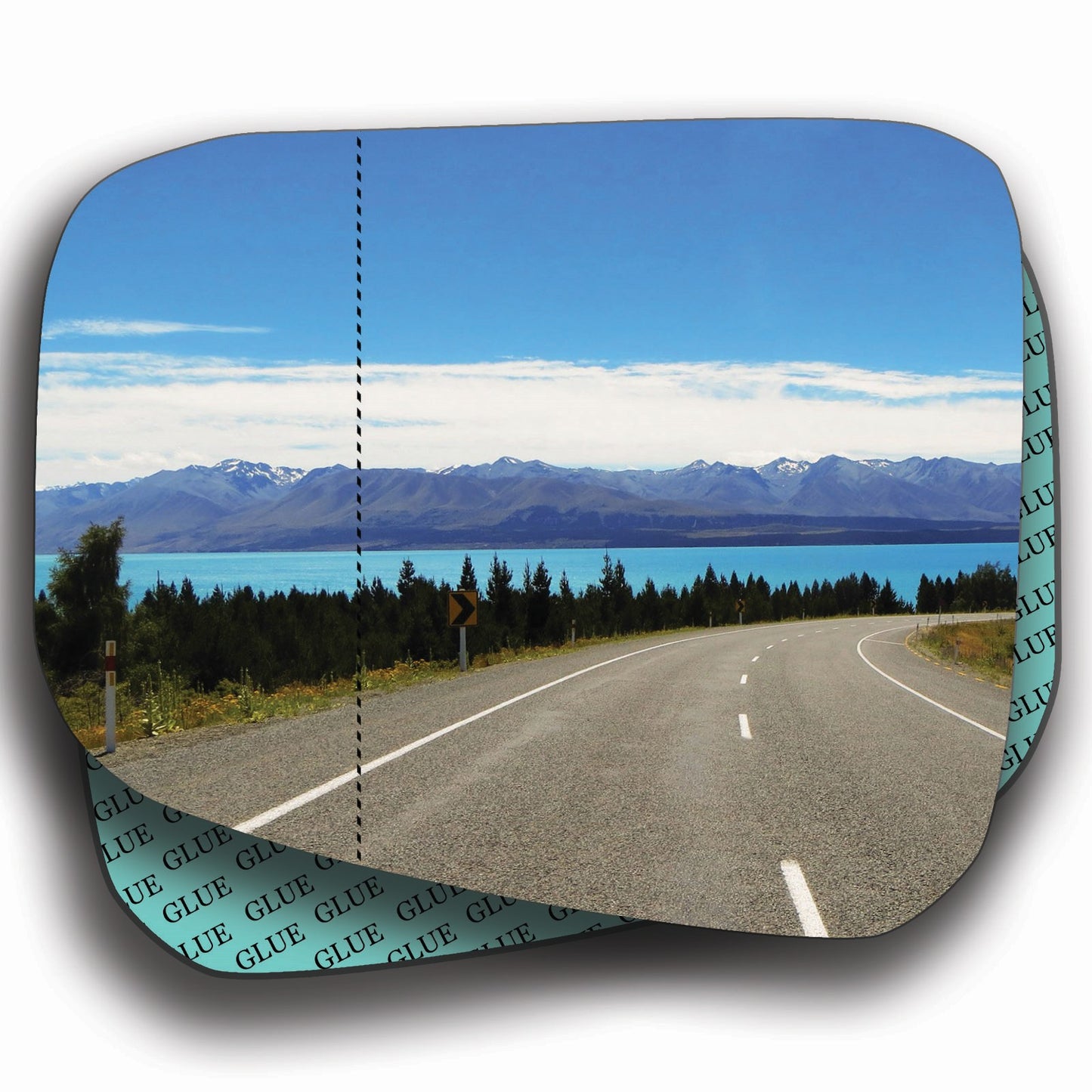 AGCP Spiegelglas für Nissan Elgrand 2002 - 2010