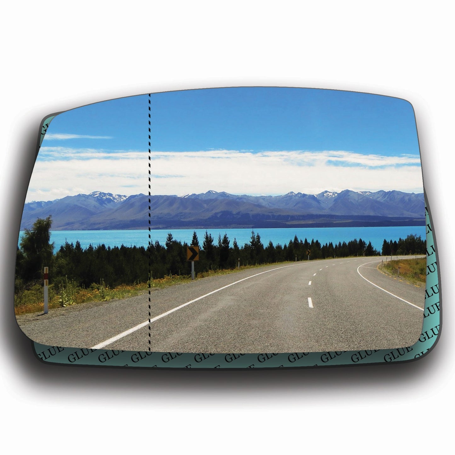 AGCP Spiegelglas für Hyundai Tiburon Coupe 2002 - 2008