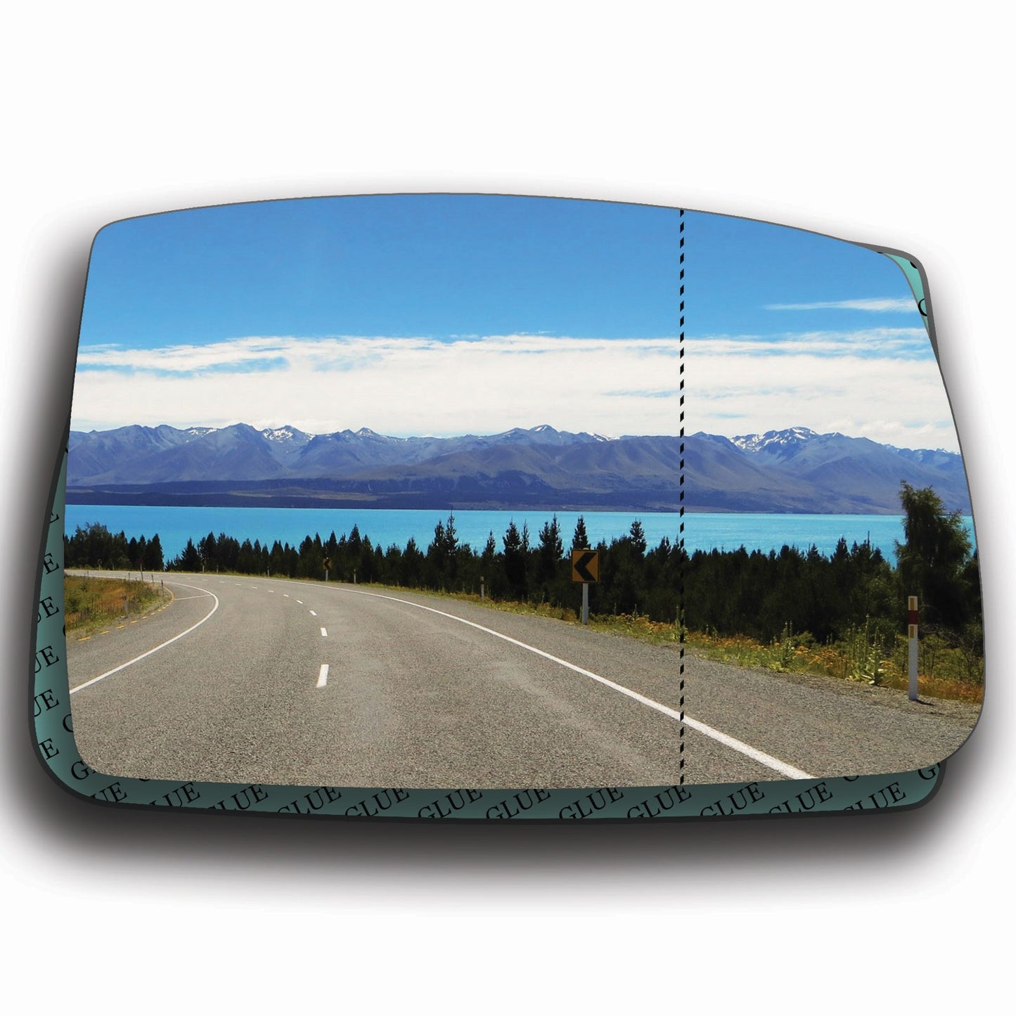 AGCP Spiegelglas für Hyundai Tiburon Coupe 2002 - 2008