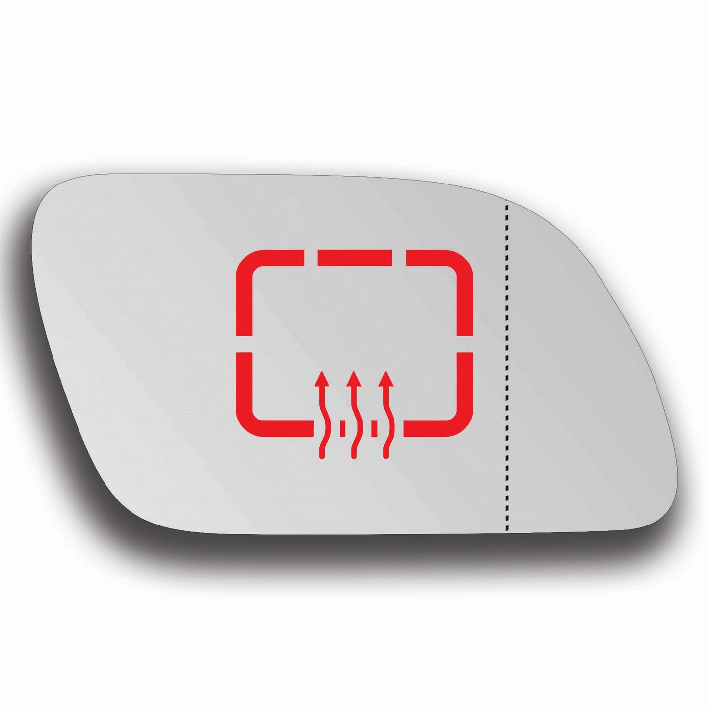 AGCP Spiegelglas Beheizt für Volkswagen Polo 4 2001 - 2005