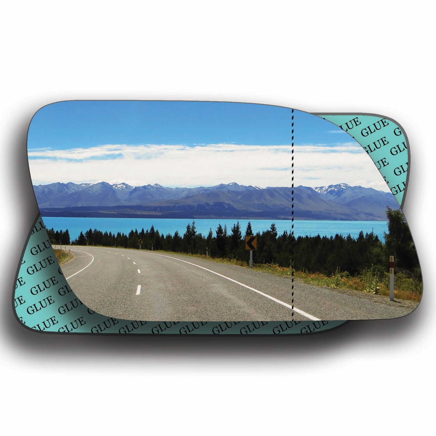 AGCP Spiegelglas für Volkswagen Polo 4 2001 - 2005
