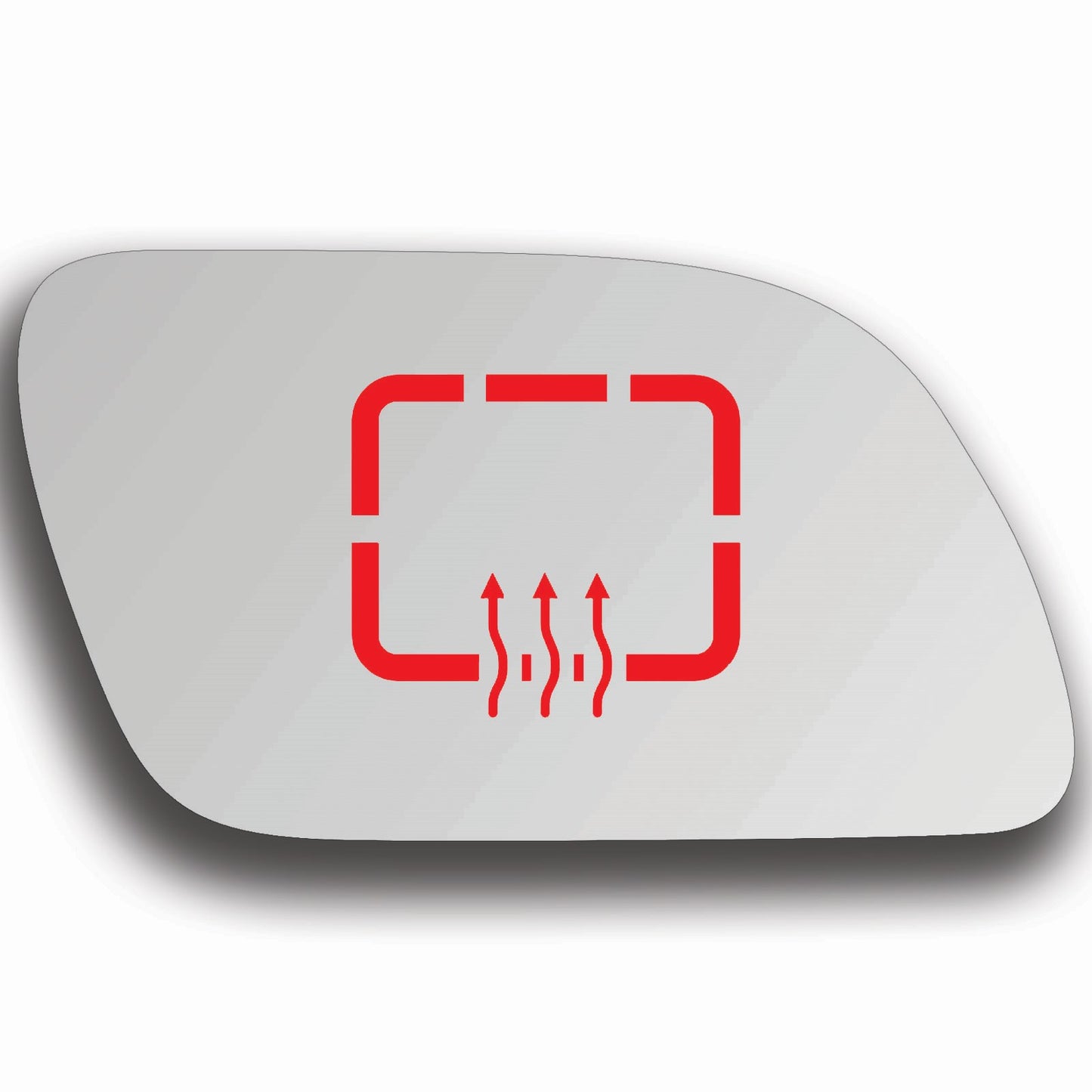 AGCP Spiegelglas Beheizt für Volkswagen Polo 4 2001 - 2005