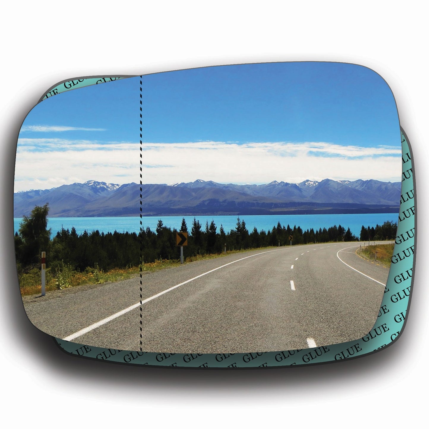 AGCP Spiegelglas für Infiniti M25 M30d M37 M56 M35h 2010 - 2013