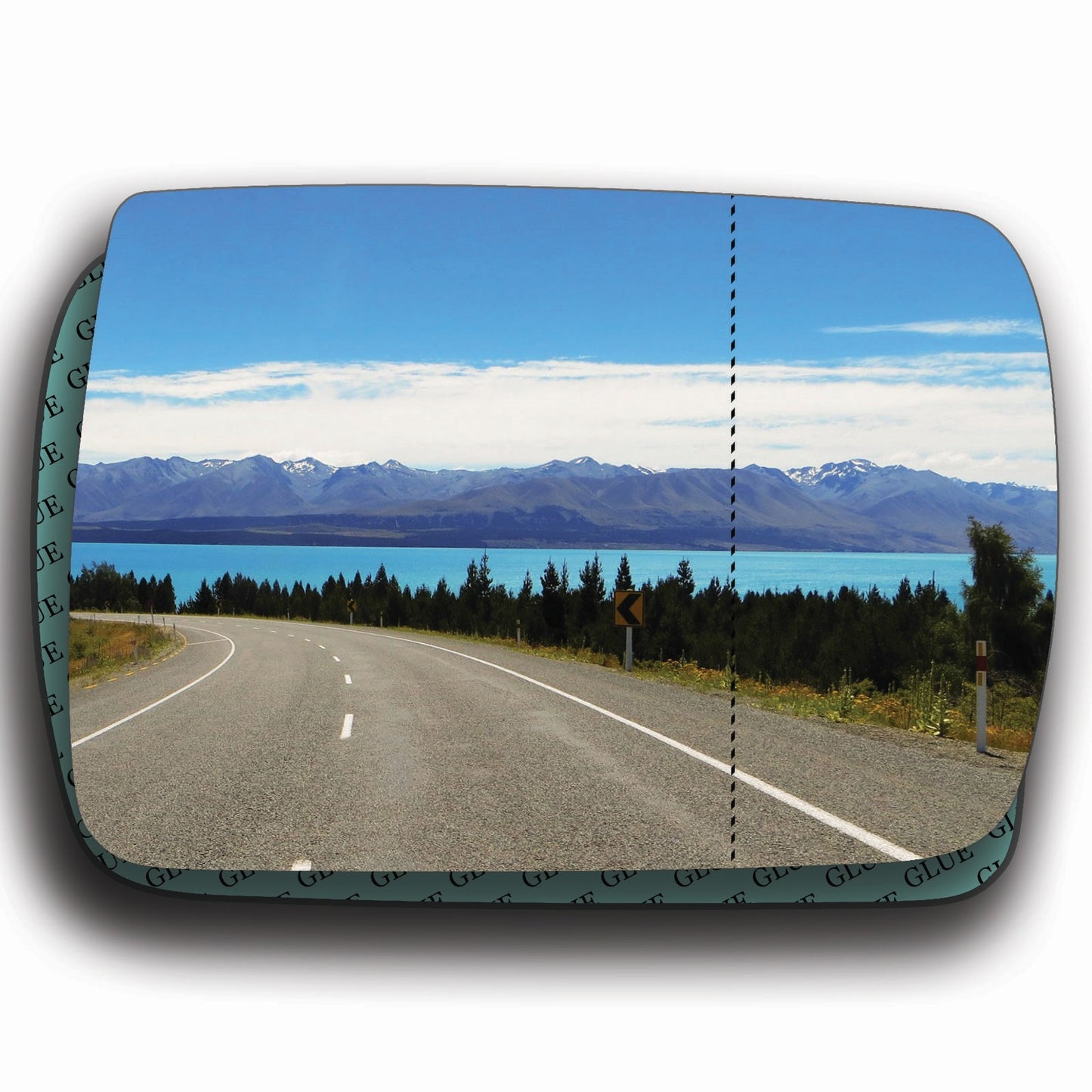 AGCP Spiegelglas für Kia Borrego 2008 - 2019