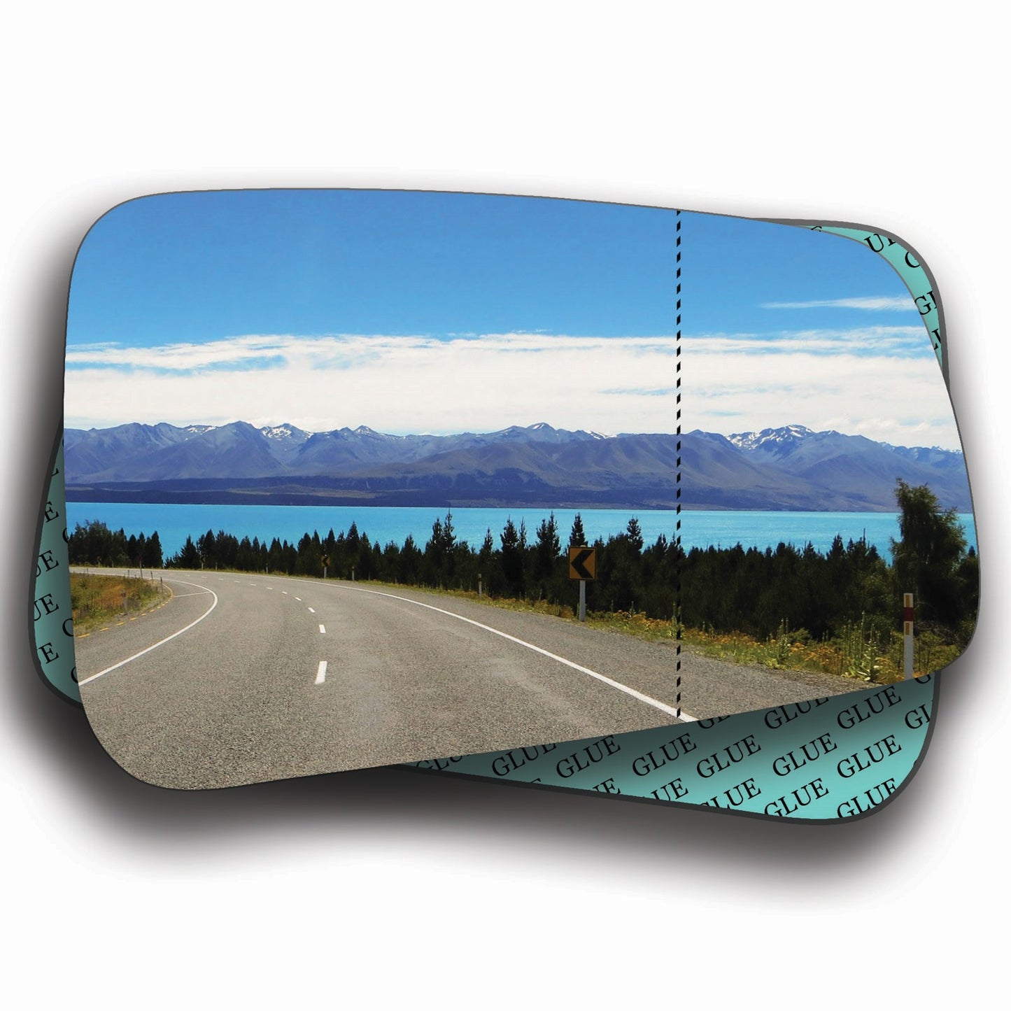 AGCP Spiegelglas für Mitsubishi Diamante 1996 - 2005