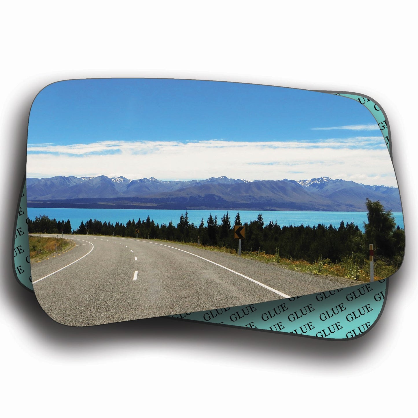 AGCP Spiegelglas für Mitsubishi Diamante 1996 - 2005