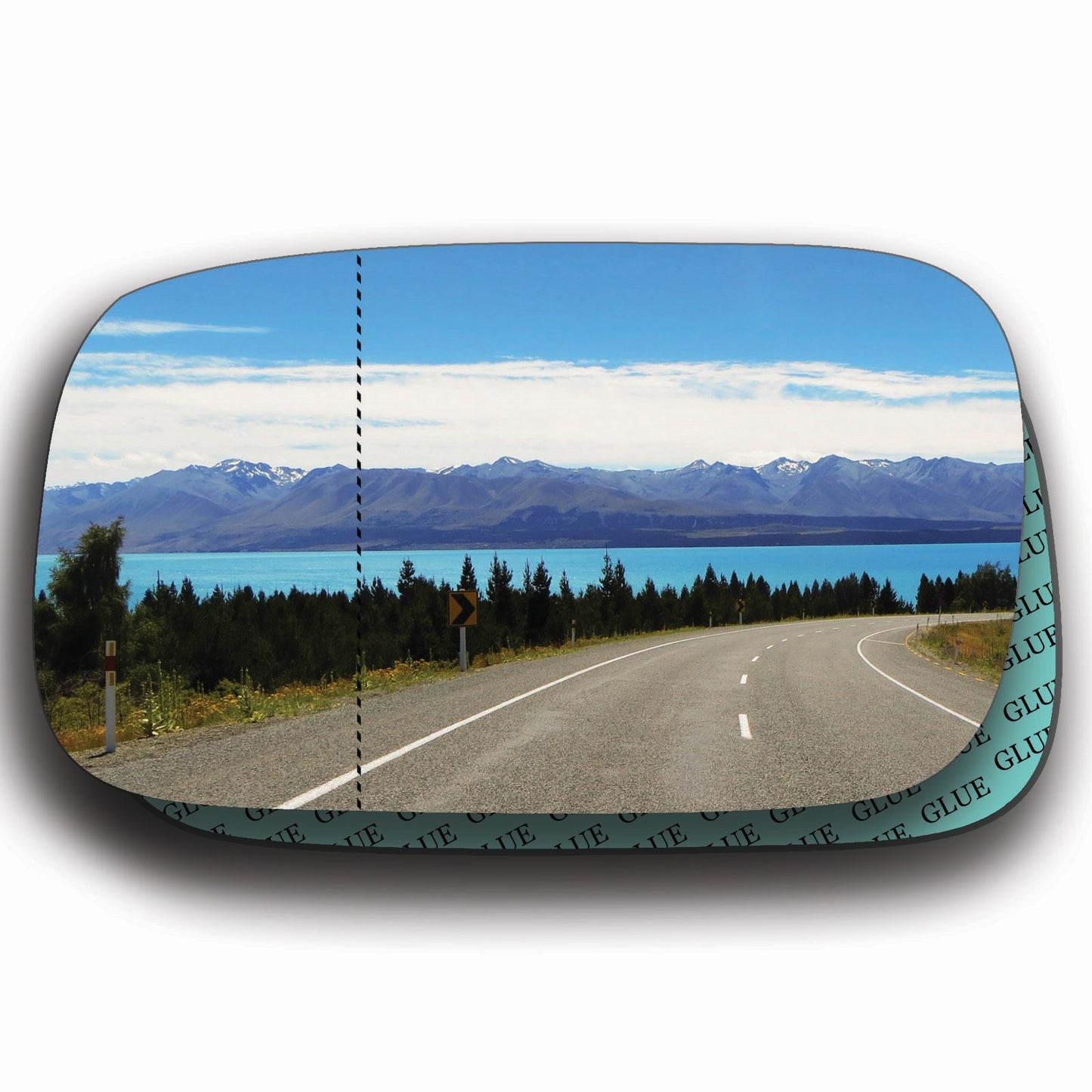AGCP Spiegelglas für Seat Inca 1995 - 2003