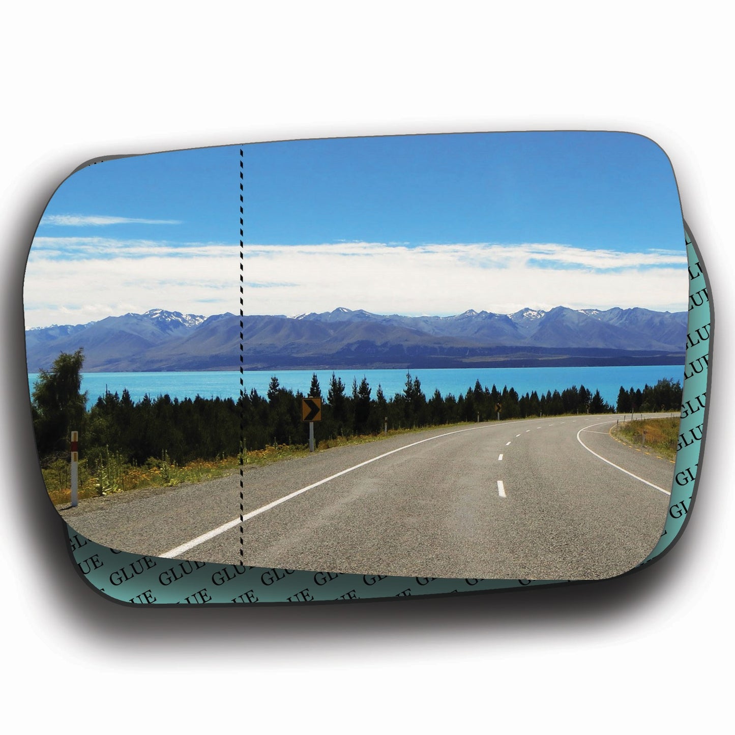 AGCP Spiegelglas für Mitsubishi Galant 2003 - 2012