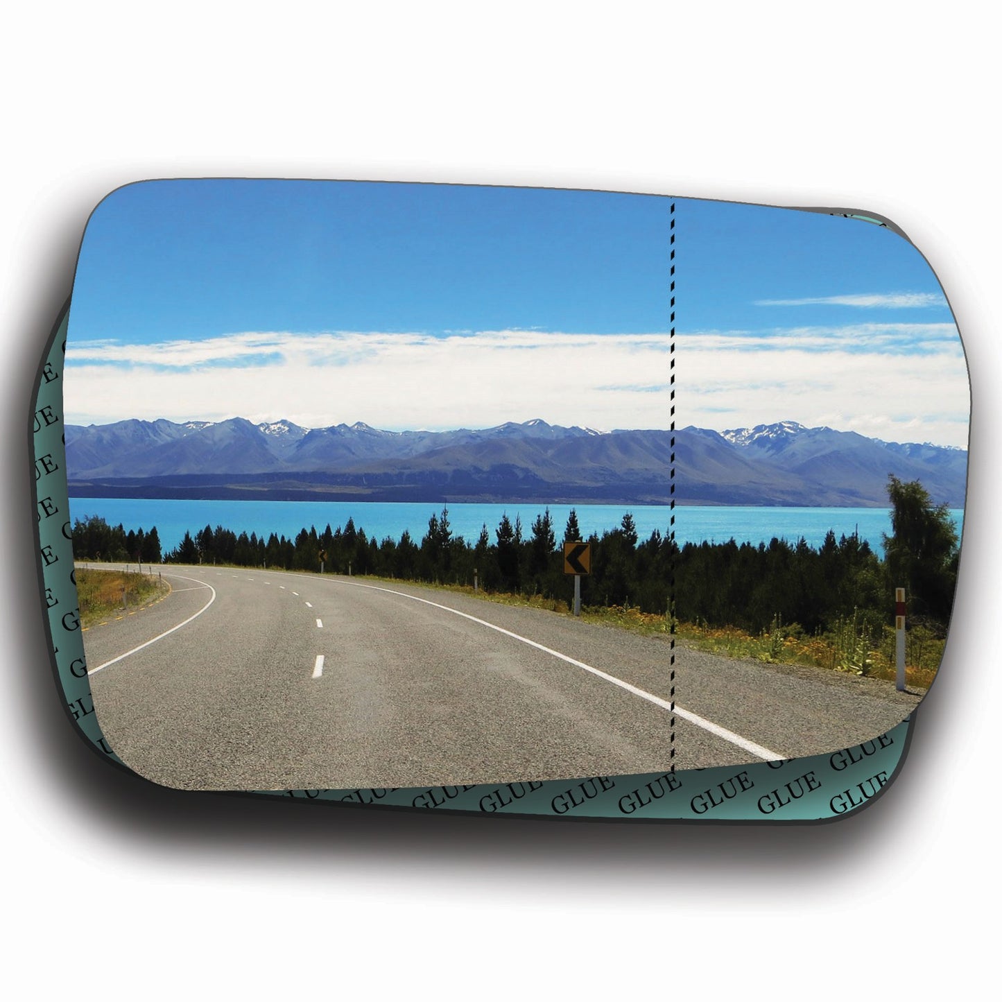 AGCP Spiegelglas für Mitsubishi Galant 2003 - 2012