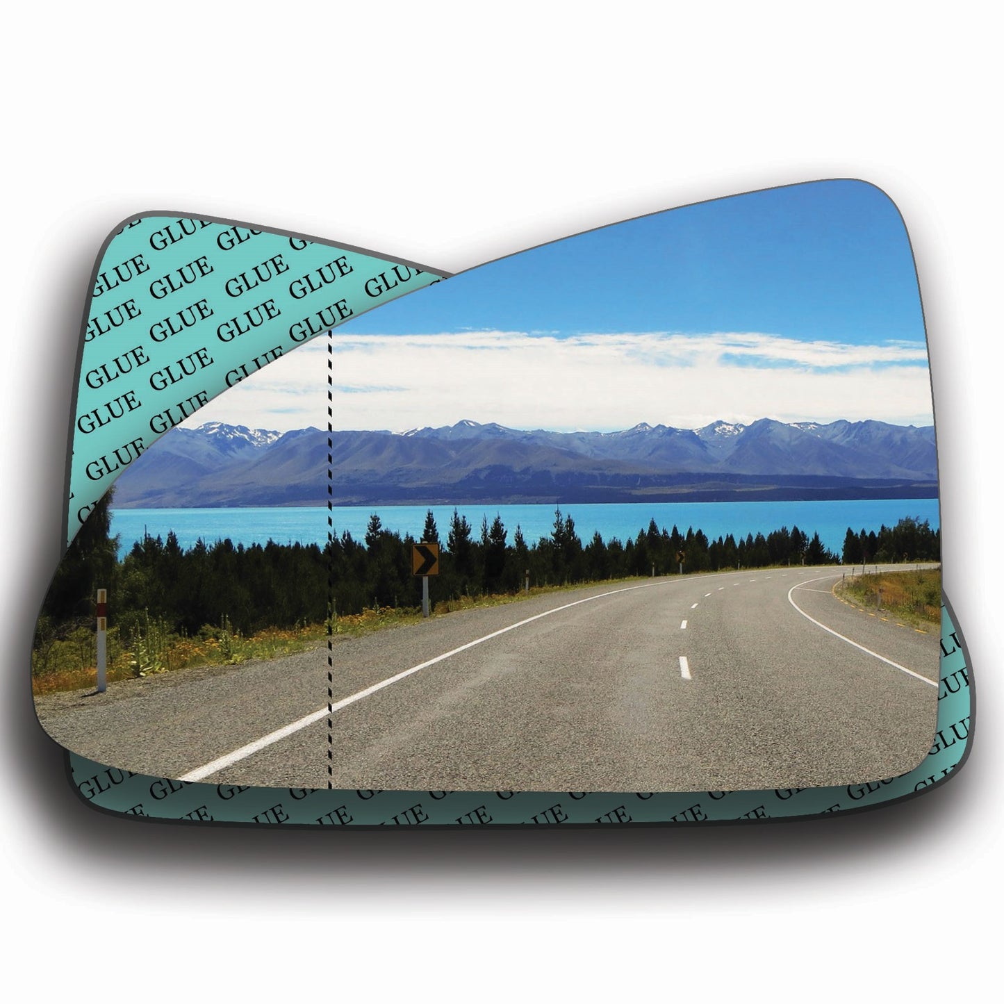 AGCP Spiegelglas für Pontiac G6 2005 - 2010