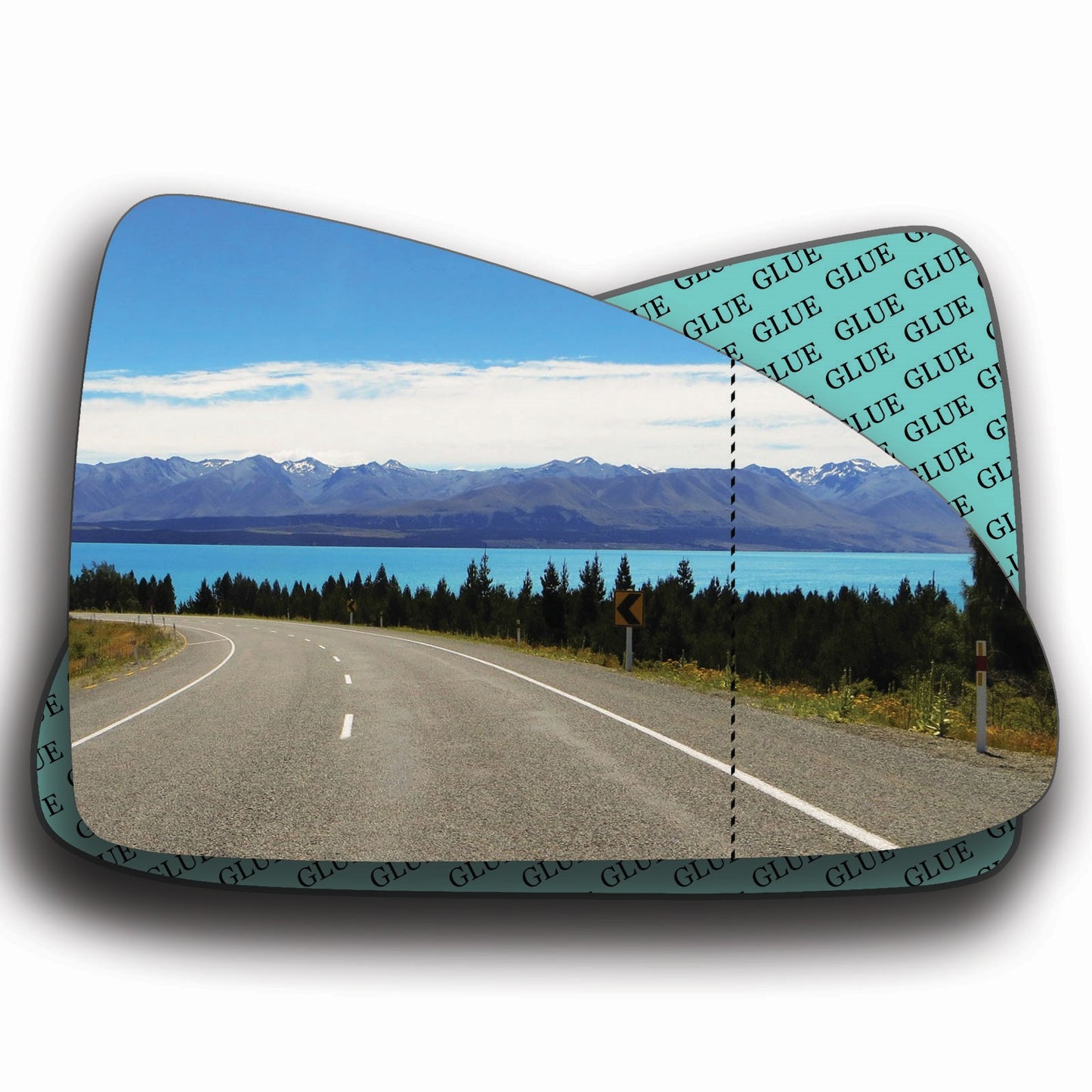AGCP Spiegelglas für Pontiac G6 2005 - 2010