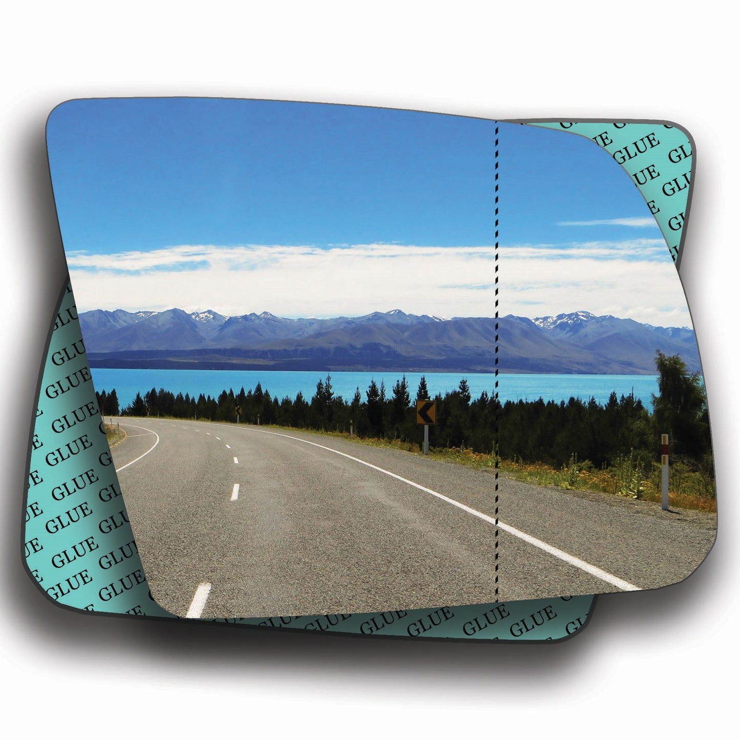AGCP Spiegelglas für Toyota Sequoia 2008 - 2022