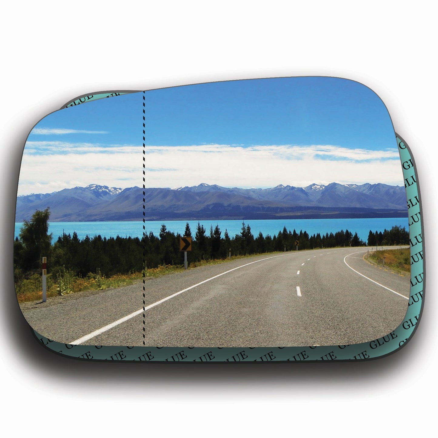 AGCP Spiegelglas für Chevrolet HHR 2006 - 2011