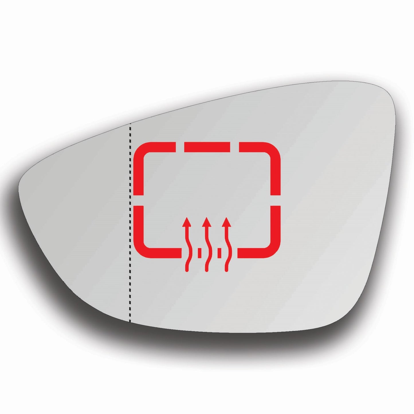 AGCP Spiegelglas Beheizt für Volkswagen CC 2008 - 2017