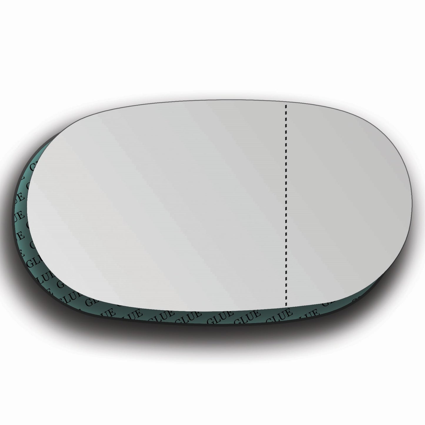 AGCP Spiegelglas für Fiat Barchetta 1995 - 2005
