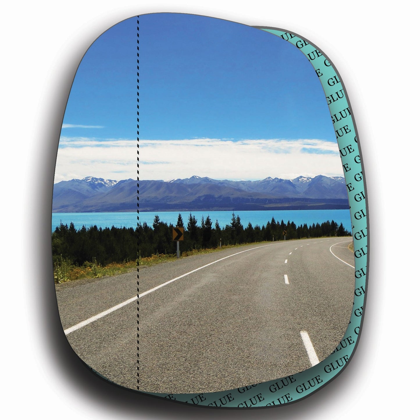 AGCP Spiegelglas für Hyundai H-1 1997 - 2007
