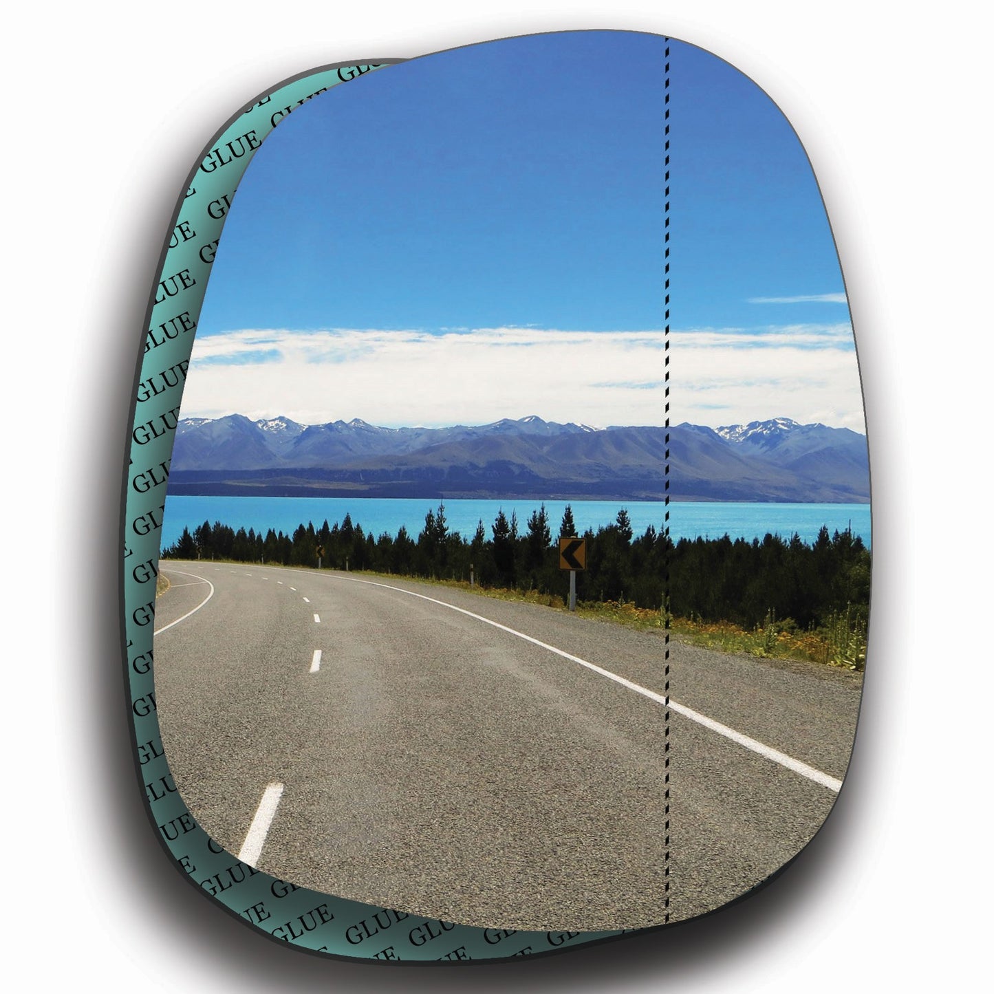 AGCP Spiegelglas für Hyundai H-1 1997 - 2007