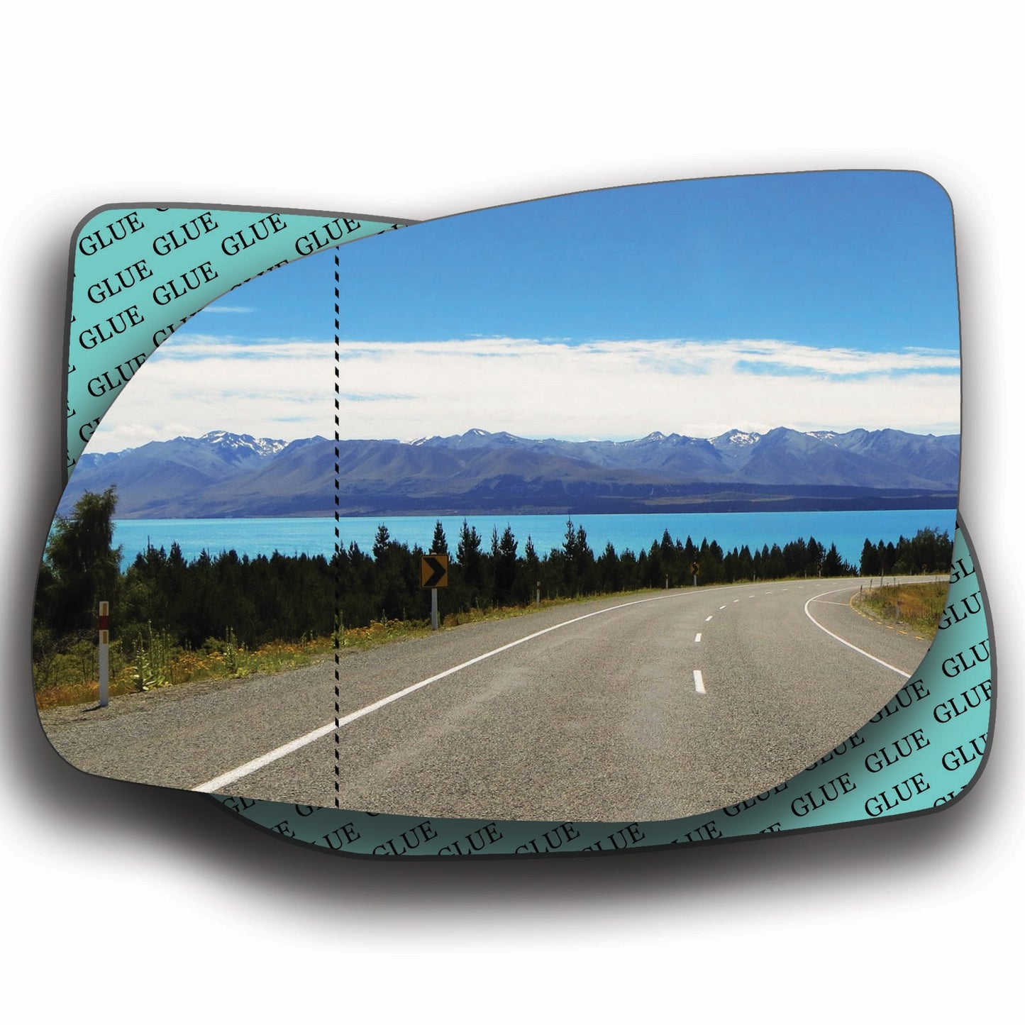 AGCP Spiegelglas für Hyundai i20 1 2012 - 2014
