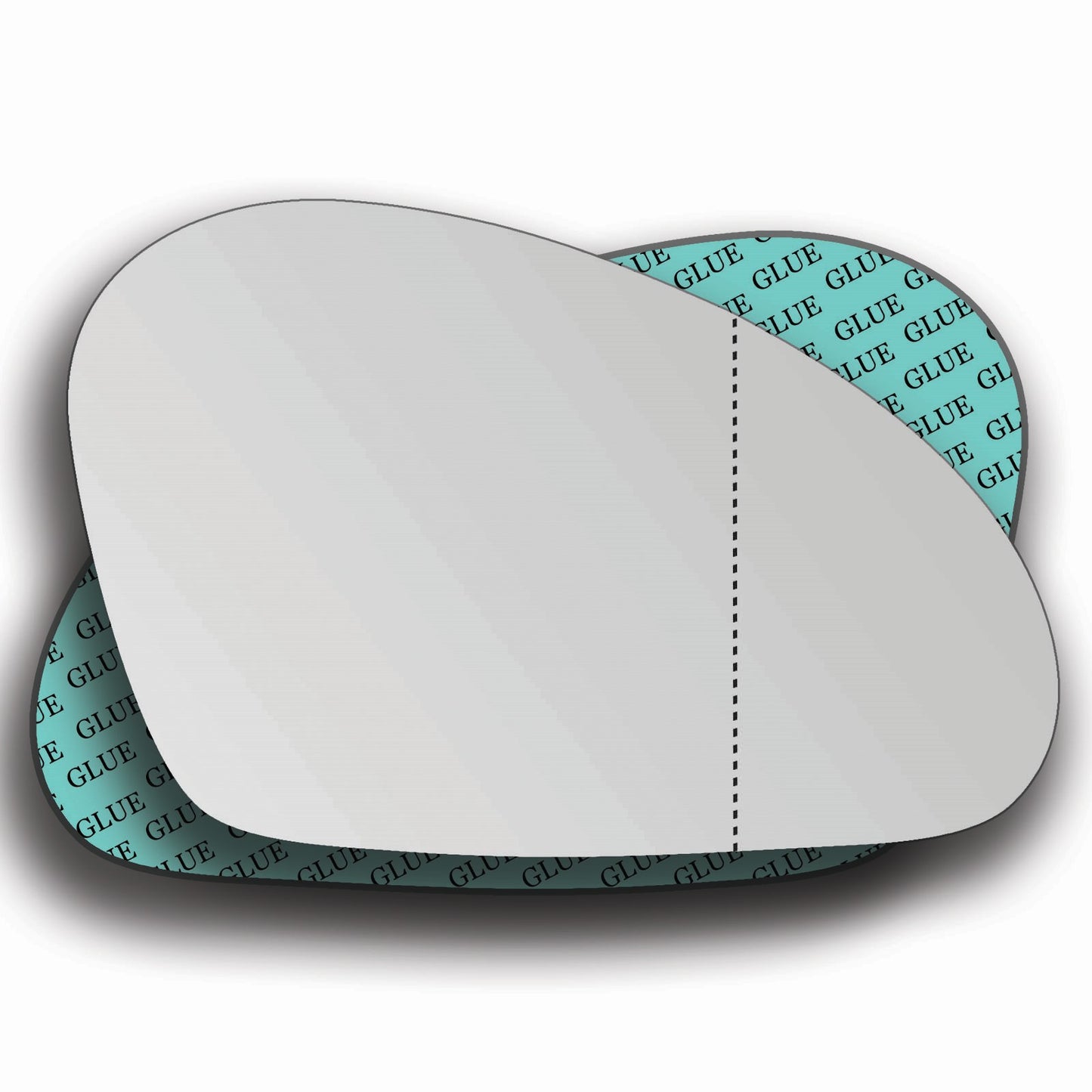 AGCP Spiegelglas für Seat Toledo 3 2004 - 2009